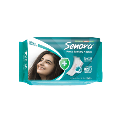 সেনোরা পেন্ট্রি স্যানিটারি ন্যাপকিন ১০ প্যাড Senora