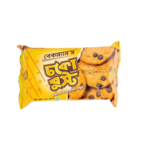 বেকম্যান&#039;স চকো বুস্ট বিস্কুট ২১২ গ্রাম Akij