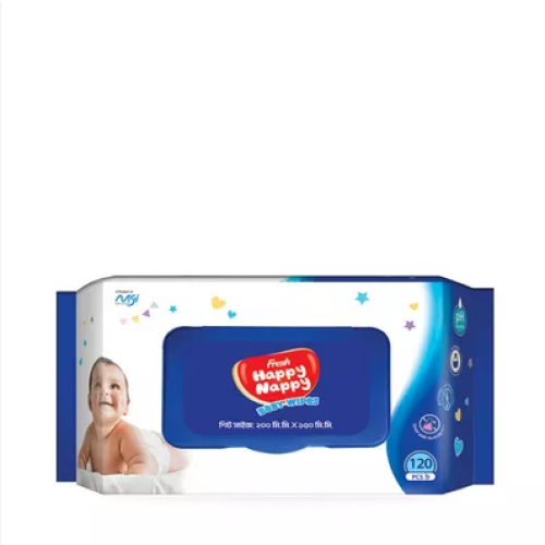 ফ্রেশ হ্যাপি ন্যাপি পাউস ১২০ পিস Fresh Happy Nappy 120 pcs