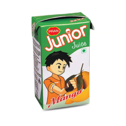 প্রাণ জুনিয়র ম্যাঙ্গো ড্রিংক ১২৫ মিলি Pran Junior Mango Drink 125ml