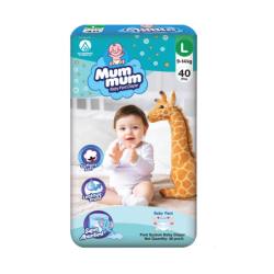 মম মম বেবি প্যান্টস ডায়াপার এস ৪-৮ কেজি Mom Mom Baby Pants Diaper S 4-8 Kg