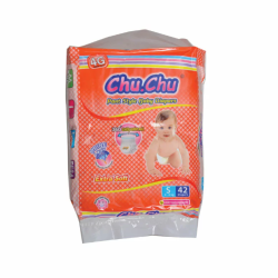 চু. চু বেবি প্যান্টস ডায়াপার এস ৪-৮ কেজি Chu. Chu Baby Pants Diaper S 4-8 Kg