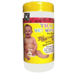 থাই বেবি ওয়াইপস ৬০ পিস Thai Baby Wipes 60 pcs