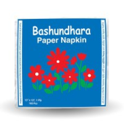 বসুন্ধরা রেস্টুরেন্ট পেপার ন্যাপকিন Bashundhara Restaurant Paper Napkin