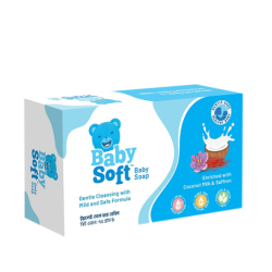 বেবি সফট বেবি সোপ ৭৫ গ্রাম Savlon