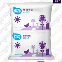 আড়ং ডেইরি দুধ ২০০ মিলি Aarong